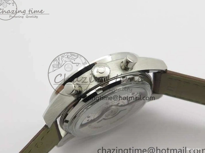 0429 Speedmaster ’57 Co-Axial OMF 1:1 Best Edition White Dial Silver Markers A9300 (Free Leather Strap) Efficient 8133